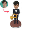 Aangepaste muzikant Bobblehead pop