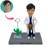 Dokter Bobblehead met Cactus-ornament
