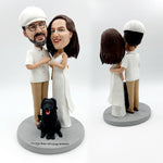 Aangepaste verjaardag Bobblehead voor ouders