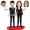 Aangepaste Bobble Head-pop voor koppels