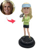 Aangepaste sport Bobbleheads-tennis