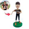 Aangepaste sport Bobblehead Rugby