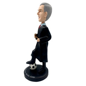 Aangepaste rechter Bobblehead met voetbal