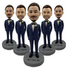 Aangepaste bruiloft bruidsjonkers Bobblehead poppen