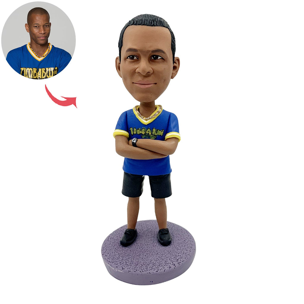 Aangepaste sport Bobblehead-pop voor mannen