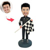 Goedkope aangepaste Bobbleheads-raceauto