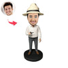 Aangepaste Bobblehead-cadeau voor vaderdag
