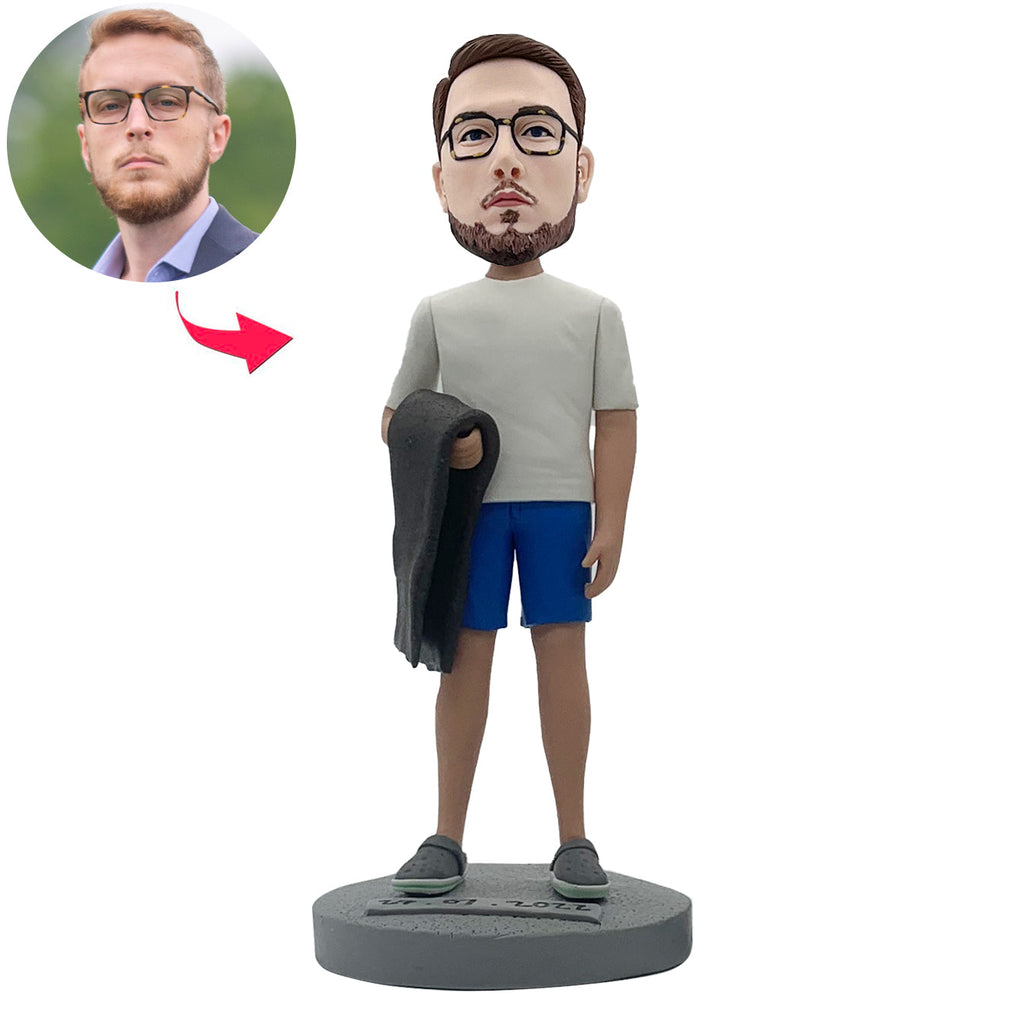 Dagelijkse Dess Mannelijke Bobblehead