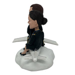 Aangepaste pilootpaar Bobblehead pop