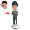 Aangepaste Bobblehead voor luchtmachtofficier