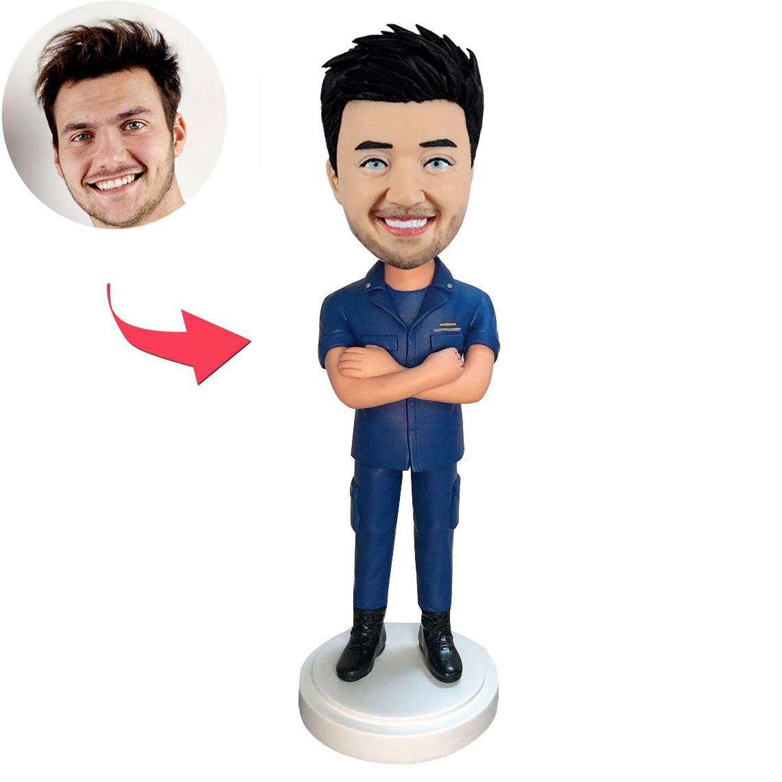 Aangepaste commandant Bobblehead