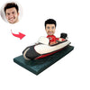 Aangepaste vissersboot Bobblehead