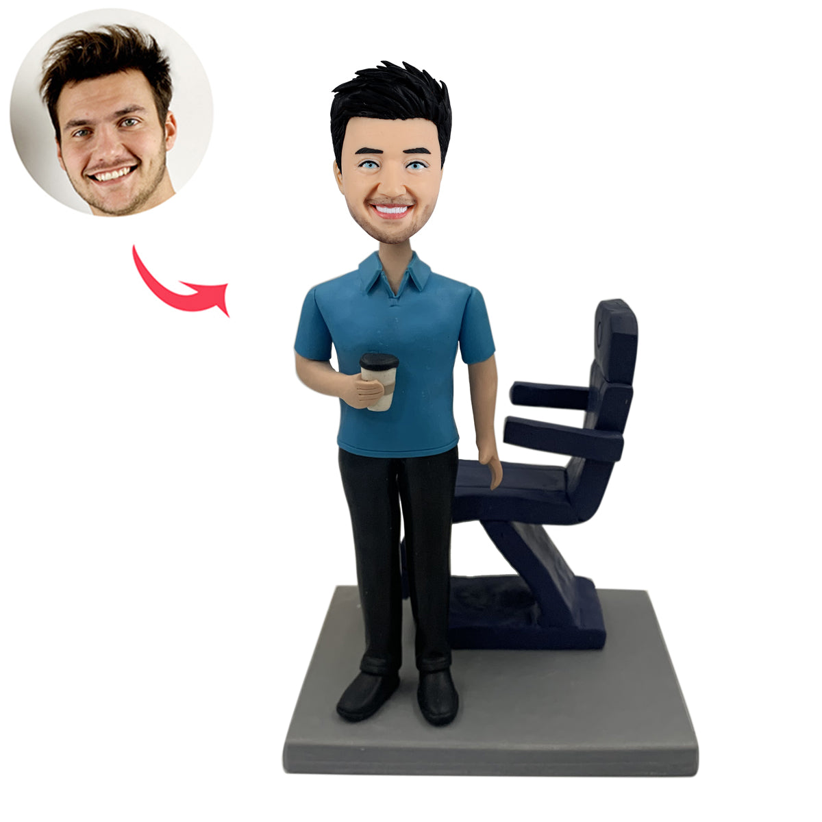 Bobblehead cadeau voor je baas