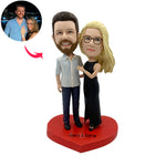 Aangepaste paren Bobble Head figuren