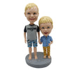 Aangepaste Bobblehead voor broers