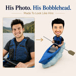 Custom Kayaking Bobble Head Doll