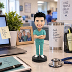 Male Nurse Personalized Custom Bobbleheads