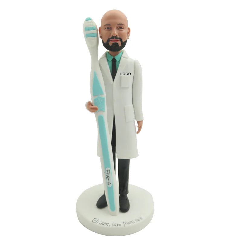 Aangepaste tandarts Bobblehead figuren