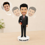 Gepersonaliseerde bobblehead van een schoolleraar
