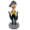 Aangepaste Bobblehead-visliefhebber