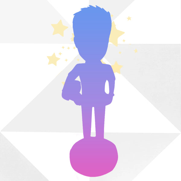 Volledig op maat gemaakte Cop Bobblehead voor mannen