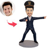 Aangepaste Bobblehead-verkeerspolitie