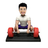 Aangepaste Bobblehead-cadeau voor gewichtheffers
