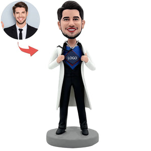 Aangepaste dokter Bobblehead pop voor mannen