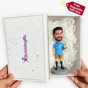 Gepersonaliseerde wijnflesstoppers Aangepaste Bobblehead
