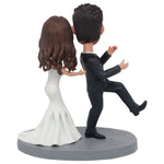 Bruiloft paar aangepaste Bobblehead Duet dans