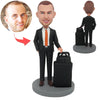 Aangepaste Bobblehead voor zakenreisbaas
