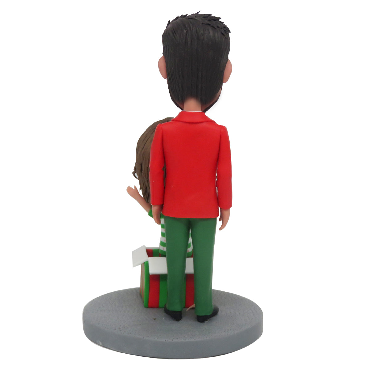 Kerstcadeaus aangepaste ouder en kind Bobblehead