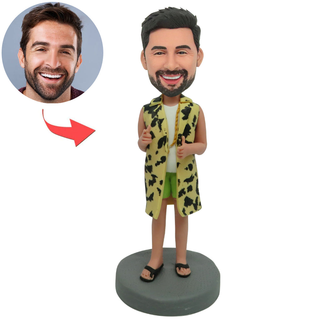 Aangepaste Casual Man Bobblehead pop