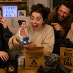 Custom Bobbleheads Humorous Women Sit On Toilet