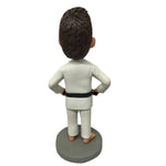Taekwondo atleet aangepaste Bobblehead pop