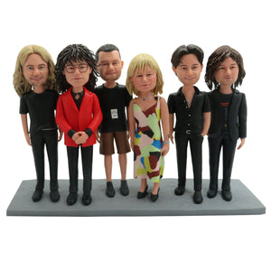 Aangepaste familie Bobblehead-poppen