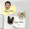 Aangepaste Bobblehead grappig gezicht koelkastmagneten