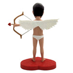 Aangepaste mannelijke Bobblehead Cupido-stijl - Valentijnsdag cadeau-ideeën