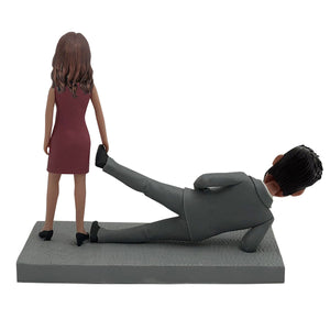 Valentijnsdag cadeau-ideeën - aangepaste grappige paar Bobblehead