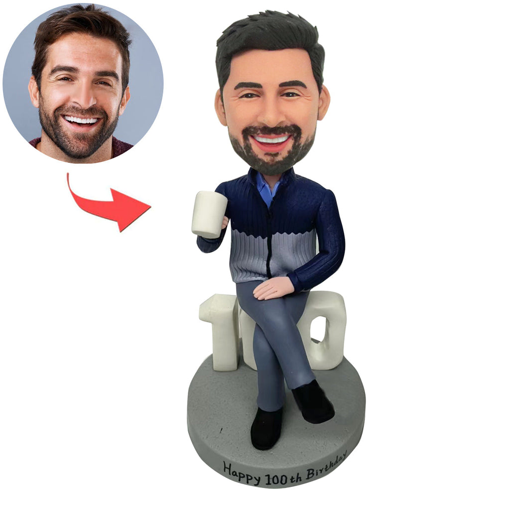 Gelukkige verjaardag aangepaste Bobblehead