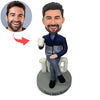 Gelukkige verjaardag aangepaste Bobblehead