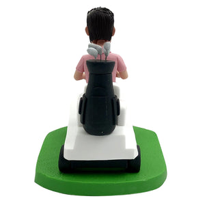 Vaderdagcadeau-idee – Rijden met een golfkar Bobblehead