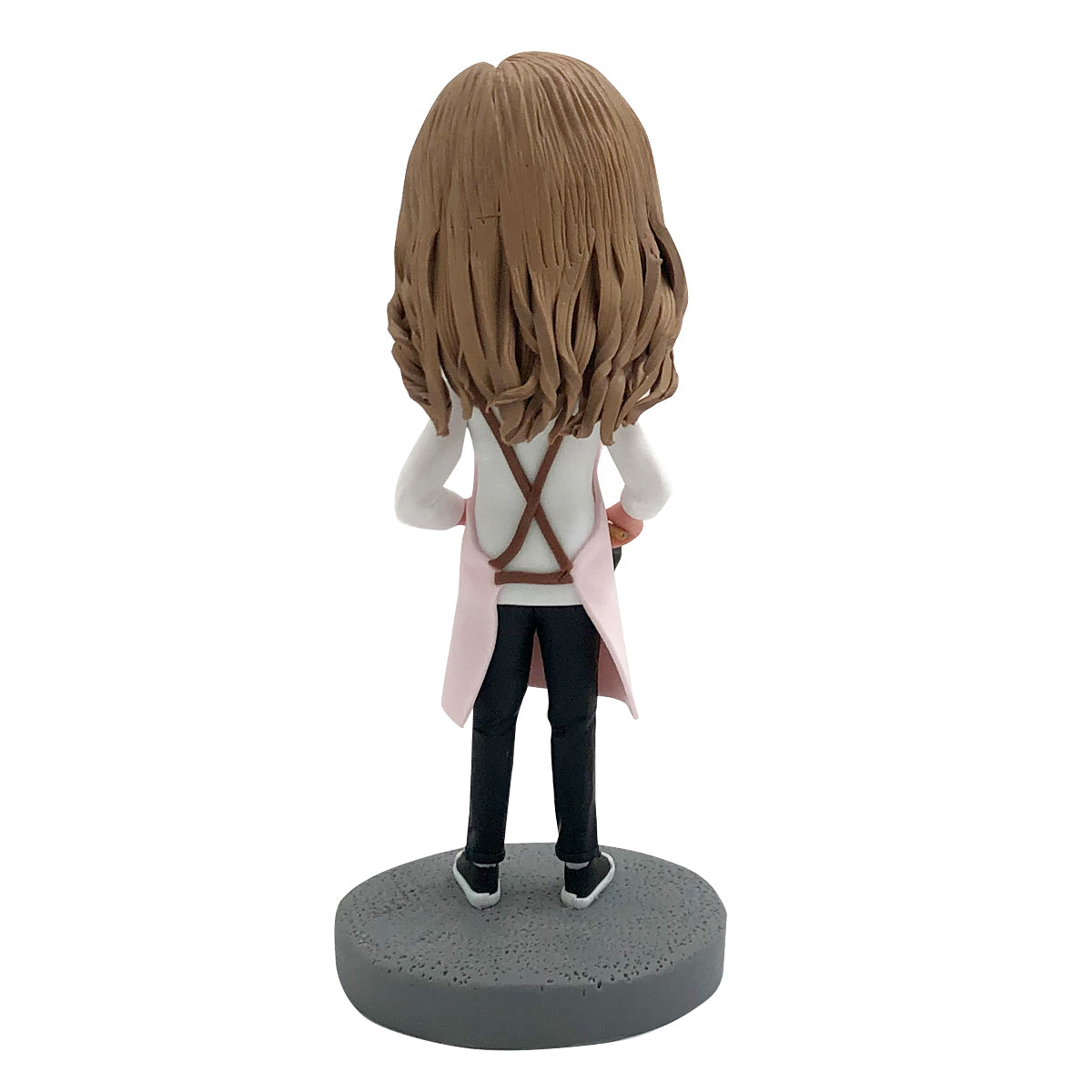 Aangepaste Bobblehead kookmoeder met pan