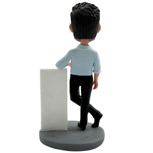 Aangepaste Bobblehead met ooggrafiek