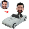 Aangepaste rijdende vader Bobblehead