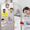 Aangepaste Bobblehead koelkastmagneten grappig gezicht