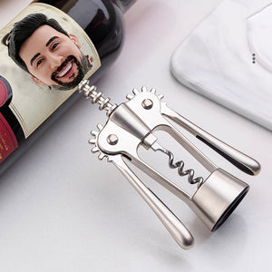Gepersonaliseerde wijnopener aangepaste Bobblehead
