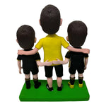 Aangepaste Bobblehead-atleten en coaches met logo