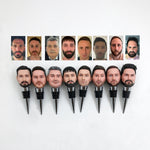 Gepersonaliseerde wijnflesstoppers Aangepaste Bobblehead