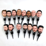 Gepersonaliseerde wijnflesstoppers Aangepaste Bobblehead